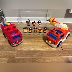 Fisher-Price little people Fire Truck and Rescue Figures Playset